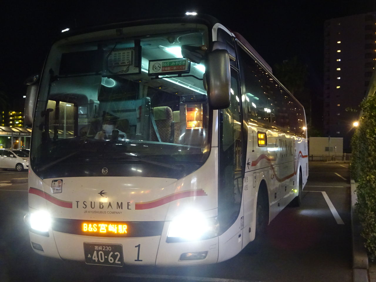 宮崎交通 フェニックス号夜行便 2018 05 乗り物旅行記録