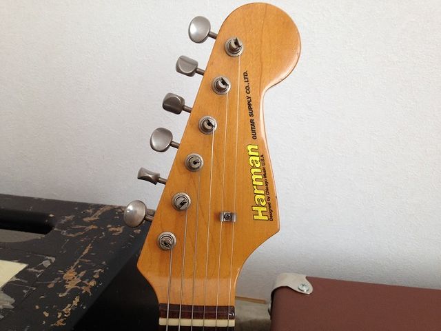 【希少】HARMAN ストラトタイプ ☆謎のストラトコピー : ジナパパ一家の何てことない日常