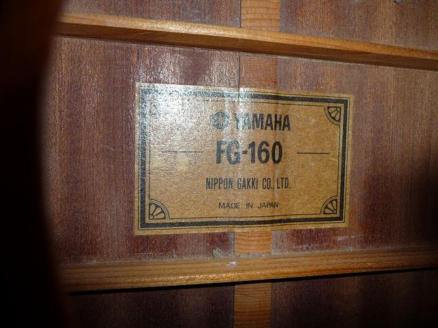 ☆YAMAHA FG160 : ジナパパ一家の何てことない日常 ☆YAMAHA FG160 : ジナパパ一家の何てことない日常
