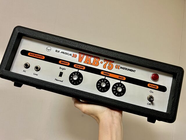 ☆昭和のベースアンプ ELK VKB-75 Viking Bass : ジナパパ一家の ☆昭和のベースアンプ ELK VKB-75 Viking Bass : ジナパパ一家の