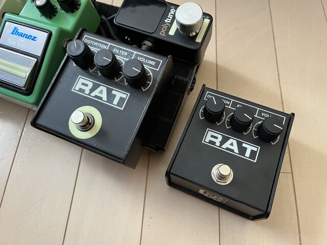 ☆ProCo RAT2、88年製と96年製の比較 : ジナパパ一家の何てこと ☆ProCo RAT2、88年製と96年製の比較 : ジナパパ一家の何てこと