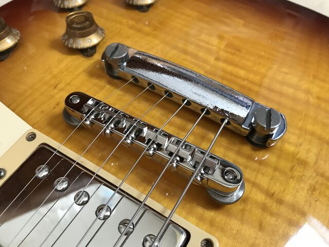 Tokai Ls 1 Les Paul Reborn ブリッジ交換 ジナパパ一家の何てことない日常 Tokai Ls 1 Les Paul Reborn ブリッジ交換 ジナパパ一家の何てことない日常