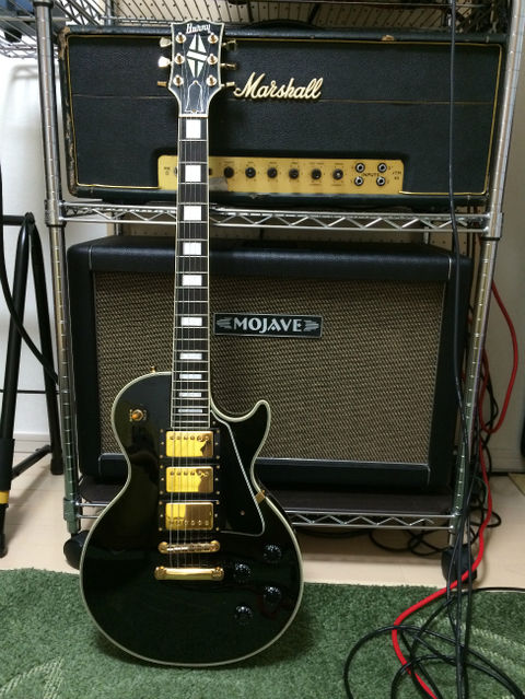 ☆Burny Les Paul Custom 3PU コピー : ジナパパ一家の何てこと ☆Burny Les Paul Custom 3PU コピー : ジナパパ一家の何てこと
