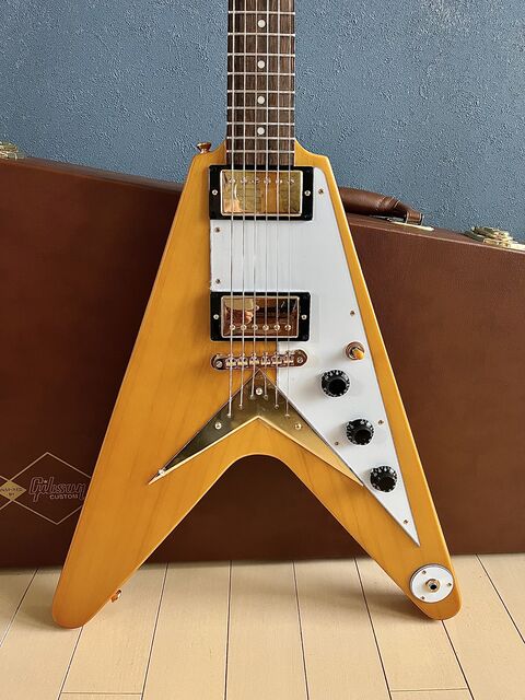 ☆Epiphone 1958 Korina Flying V Inspied by Gibson Custom ☆Epiphone 1958 Korina Flying V Inspied by Gibson Custom