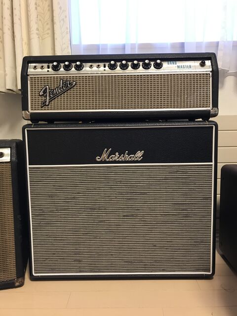 ☆Marshall 1974CX と Mesa Boogie three quarter back : ジナパパ一家