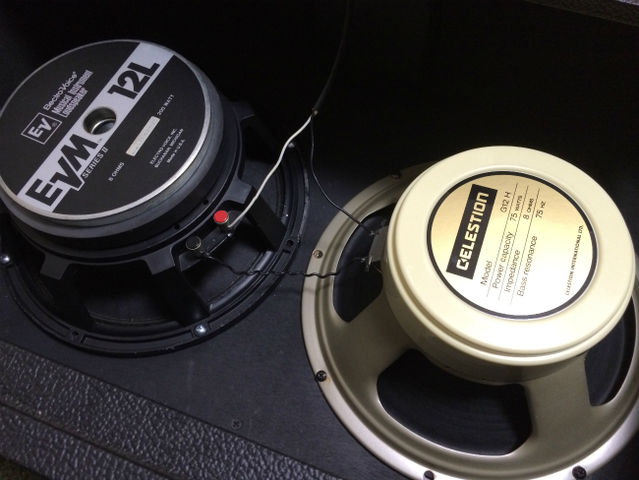 ☆Celestion G12H-75 CreamBack 載せました！ : ジナパパ一家の