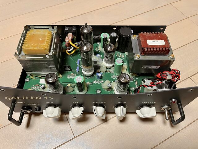 ☆ランチボックスサイズのアンプヘッド DV MARK GALILEO 15 : ジナパパ