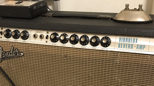 ☆1970年 Fender Vibrolux Reverb : ジナパパ一家の何てことない日常