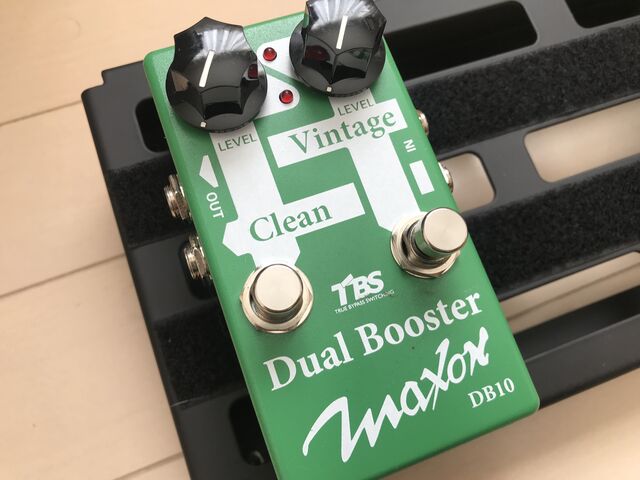 ☆ペダル検証 第114段 MAXON DB10 Dual Booster編 : ジナパパ ☆ペダル検証 第114段 MAXON DB10 Dual Booster編 : ジナパパ