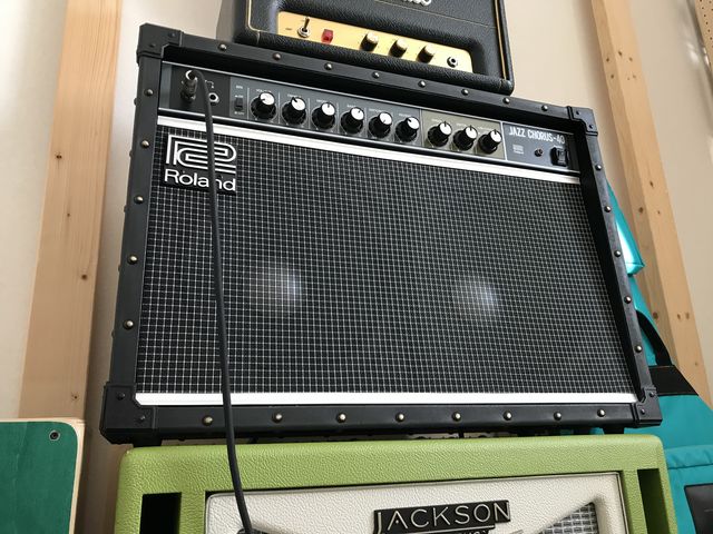 僕にとって最後のアンプになるかもしれない Roland Jc 40 ジナパパ一家の何てことない日常