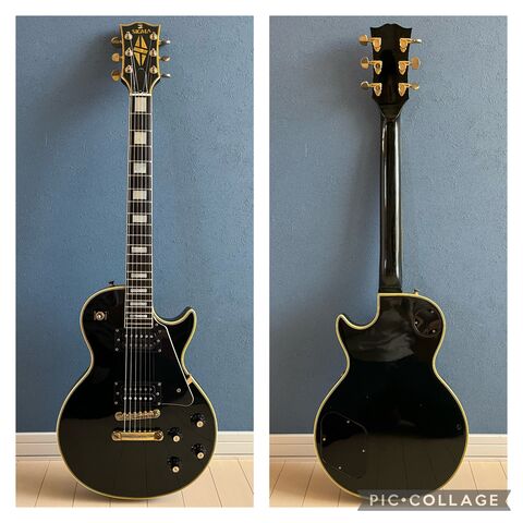LesPaul Custom レスポールカスタム コピー 7800円で買った中古のレスポールカスタムのコピーが当たり個体