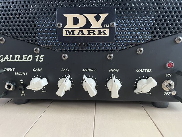 ☆ランチボックスサイズのアンプヘッド DV MARK GALILEO 15 : ジナパパ 
