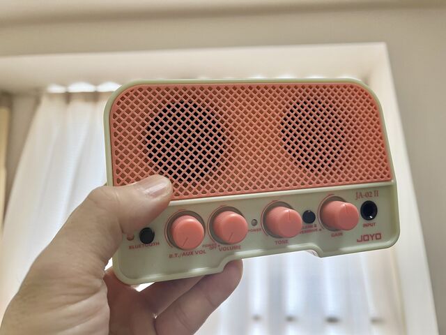 ☆充電式ミニアンプ JOYO JA-02 ii 動画あり : ジナパパ一家の何