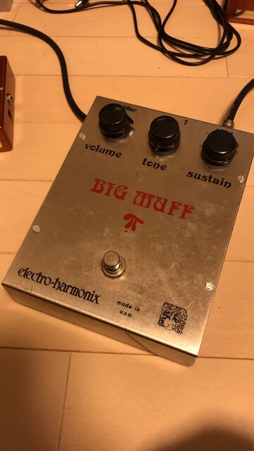 ☆Electro Harmonix BIG MUFF Ram's Head ラムズヘッド!1976年製