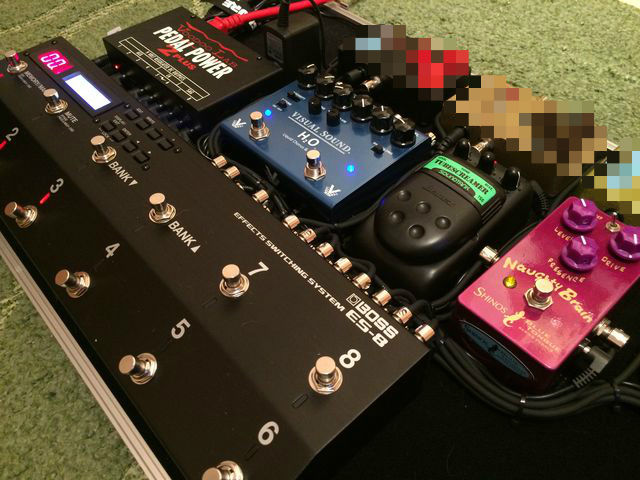 ☆BOSS ES-8を核にしたボード完成! : ジナパパ一家の何てこと ☆BOSS ES-8を核にしたボード完成! : ジナパパ一家の何てこと