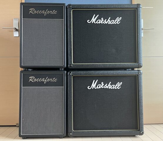 ☆Marshallの12インチ1発キャビを2台導入！ : ジナパパ一家の何てこと