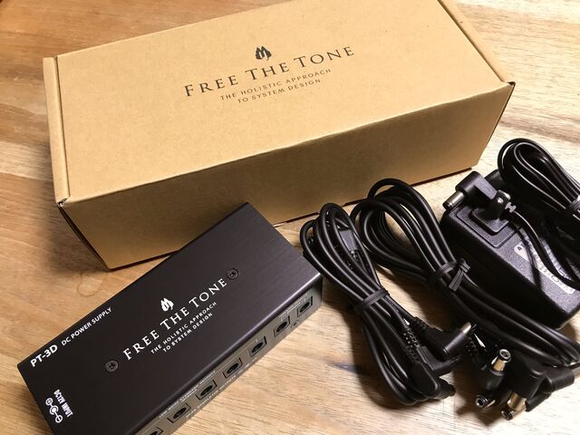 ☆電源を強化!Free The Tone PT-3D パワーサプライ : ジナパパ ☆電源を強化!Free The Tone PT-3D パワーサプライ : ジナパパ