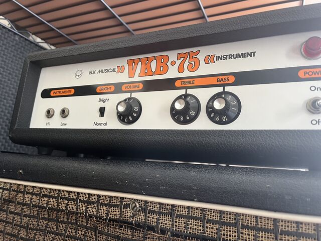 ☆昭和のベースアンプ ELK VKB-75 Viking Bass : ジナパパ一家の
