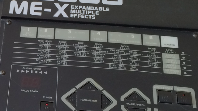 ☆隠れた名機!?BOSS ME-X : ジナパパ一家の何てことない日常