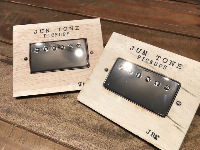 ★初！セミアコのPU交換。JUNTONE JH1 : ジナパパ一家の何てことない日常