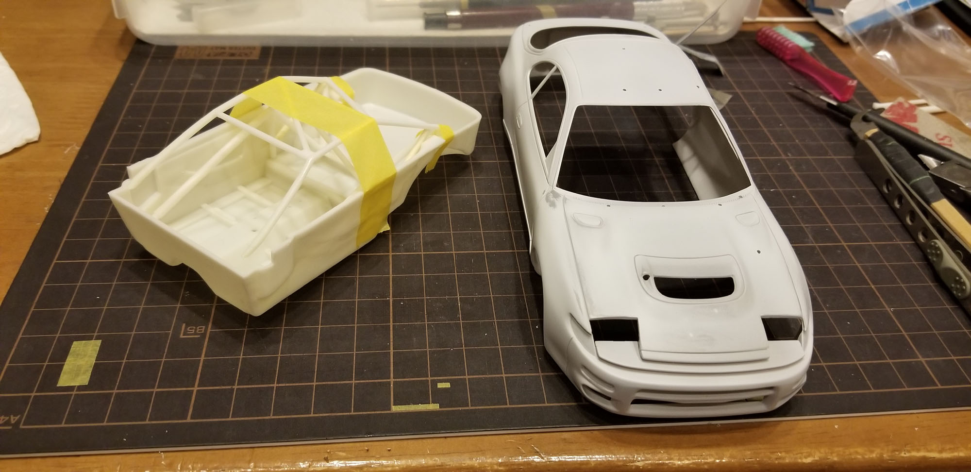 ハセガワ セリカターボ4WD1993サファリ 1回目 : いちろ ハセガワ セリカターボ4WD1993サファリ 1回目 : いちろ