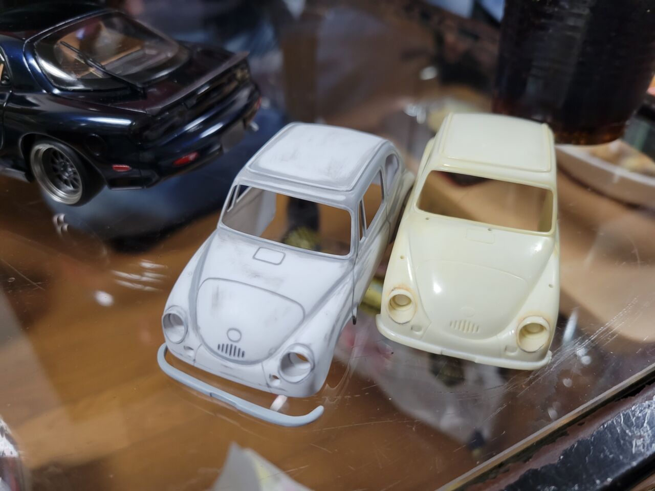 アリイ オーナーズクラブ 1/32 スバル360製作中 その1 : いちろー!模型 