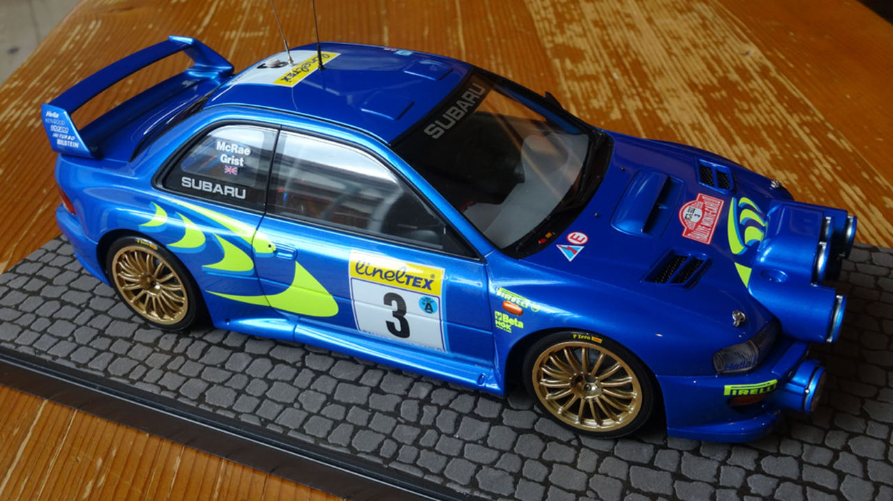 タミヤ スバル インプレッサwrc 98モンテカルロラリー 完成 いちろー 模型のblog タミヤ スバル インプレッサwrc 98モンテカルロラリー 完成 いちろー 模型のblog