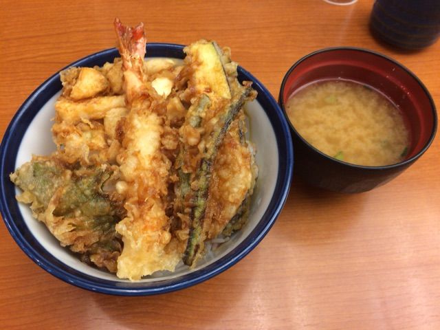 真鯛といかかき揚げ天丼 天丼てんや 赤坂見附 0円 100円 割引券 ぽちたまの日記