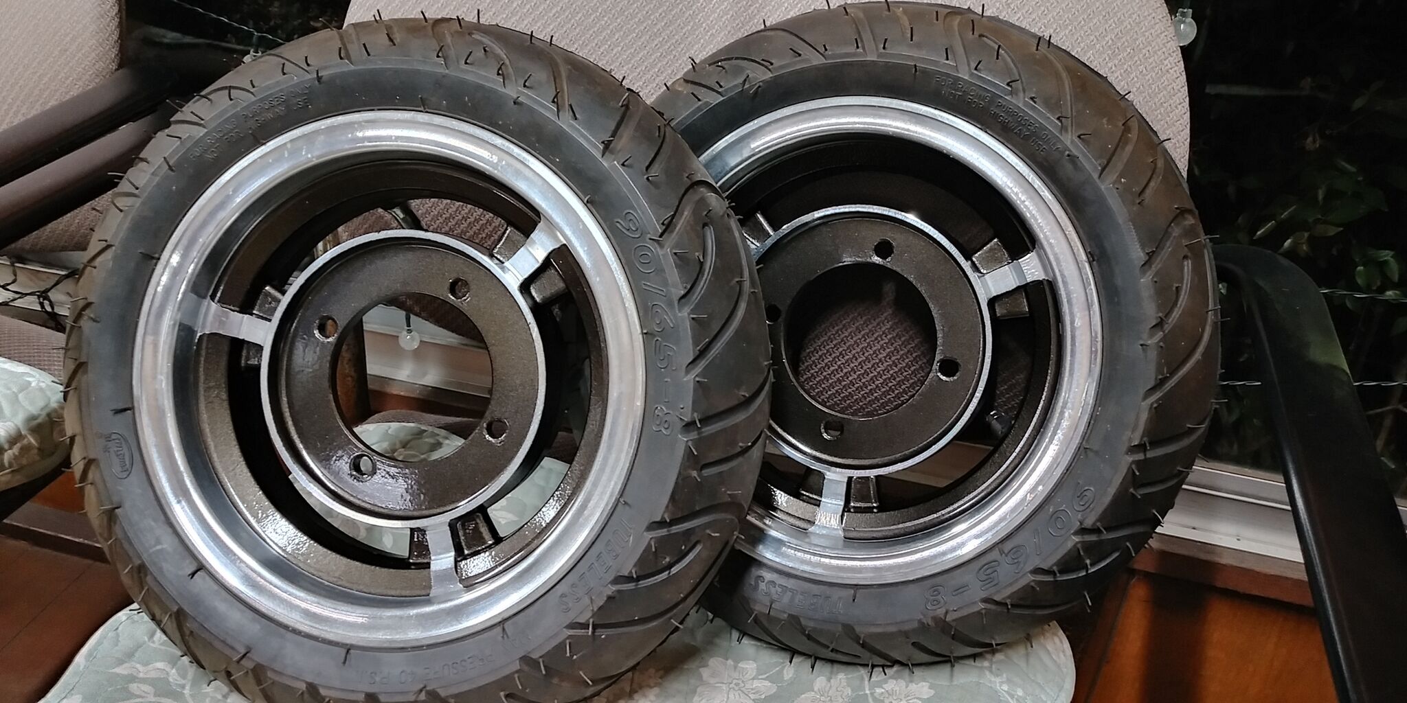 ヤマハ ポッケ レストア＆カスタム 5 ホイール : ちゃお君のブログ