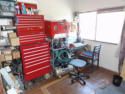 ガレージが欲しい Motorcycle Cbx1000 750ss Kdx2sr ジャイロup Ts80 Life