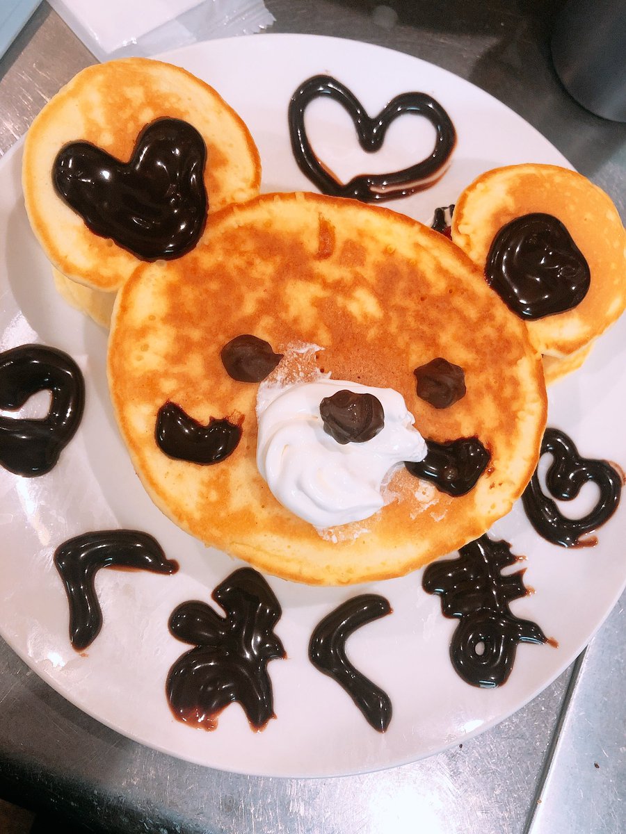 くまちゃんパンケーキありますよ 是非ポコにお帰りくださ 大阪日本橋のpococafe公式ブログ くまちゃんパンケーキありますよ 是非ポコにお帰りくださ 大阪日本橋のpococafe公式ブログ