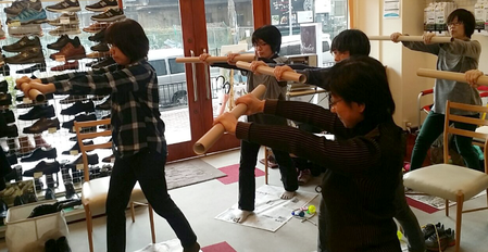 足のおけいこ