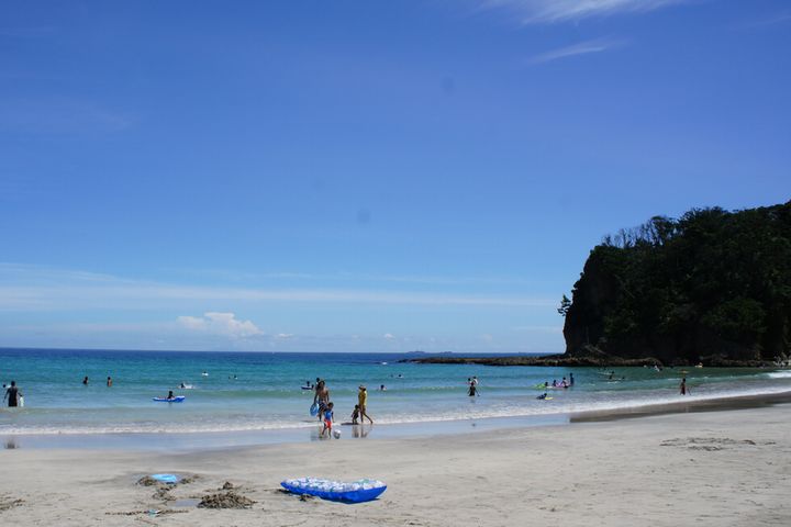 入田浜海水浴場 10年シーズン 海水浴2日目 福祉村sk8ers海中探索倶楽部 にちじょうざが