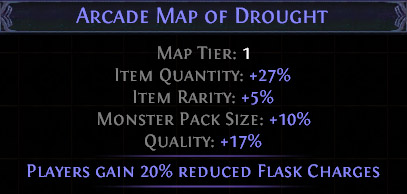 Poe Map Mods 個人的PoEめも : Map Modsの変更