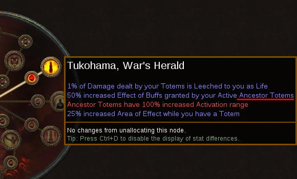 Ancestral Totemに関して : 個人的PoEめも（仮）