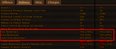 Immune To Cursesのflask 個人的poeめも 仮