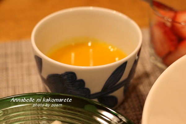 カボチャのスープ