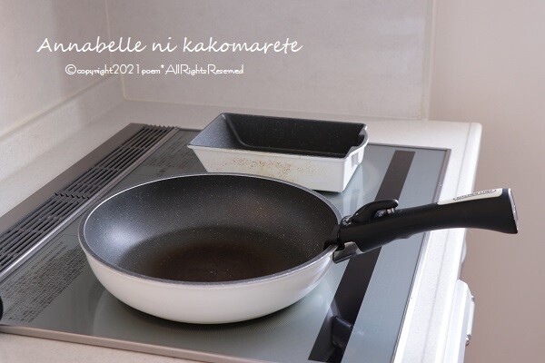 フランス製 西洋アンティーク 真鍮製 フライパン 木製取手 コッパー @ フランス製 西洋アンティーク 真鍮製 フライパン 木製取手