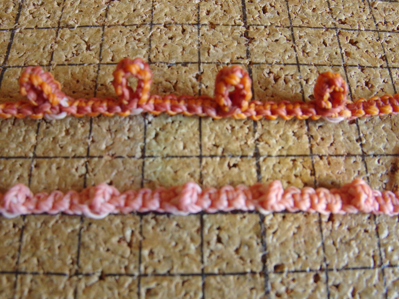 マクラメ編みと 庭掃除 清々と