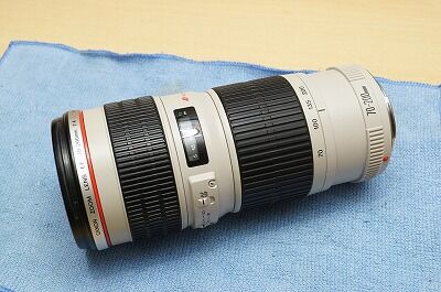 Canon EF 70-200mm F4 L USM 前玉レンズを分解・清掃 : 中古 Canon EF 70-200mm F4 L USM 前玉レンズを分解・清掃 : 中古