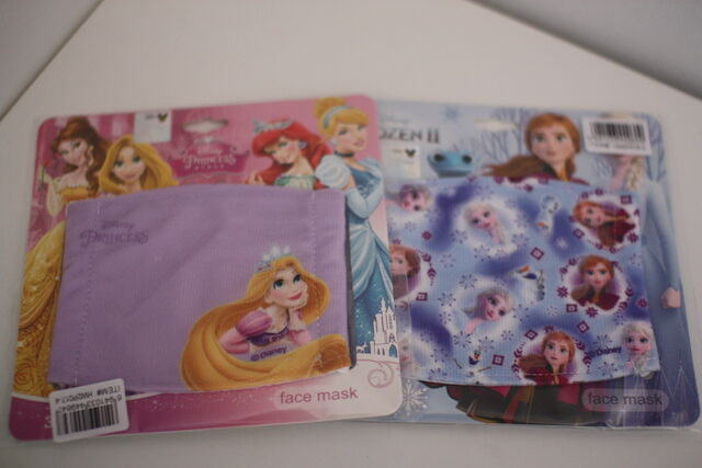 ディズニーの子供用マスク アナと雪の女王 ラプンツェル 購入品をレビューするブログ