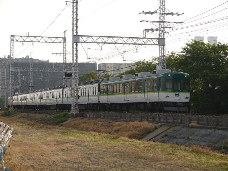 鉄道サボ 京阪電鉄 区間急行（両面・淀屋橋〜守口市） （守口を