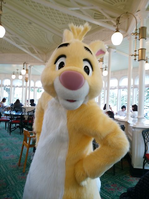 初めてのディズニーキャラクターブレックファスト クリスタルパレス レストラン 年パス無しのディズニーブログ