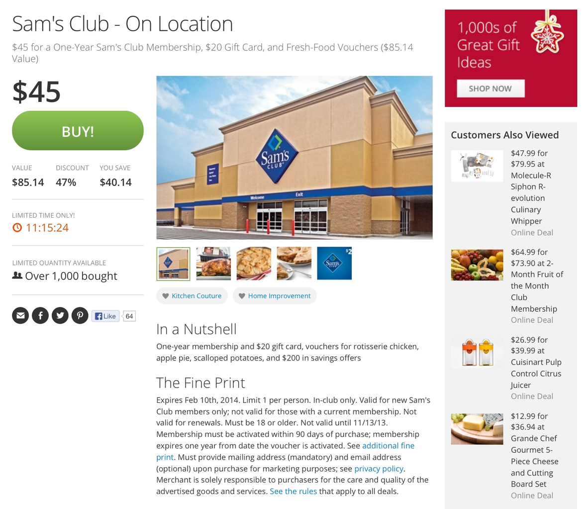 Sams Club Finding Good Deals!