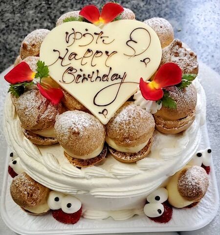 ポワソン ダブリール チーフの一言 ゆうた君 Happy Birthday