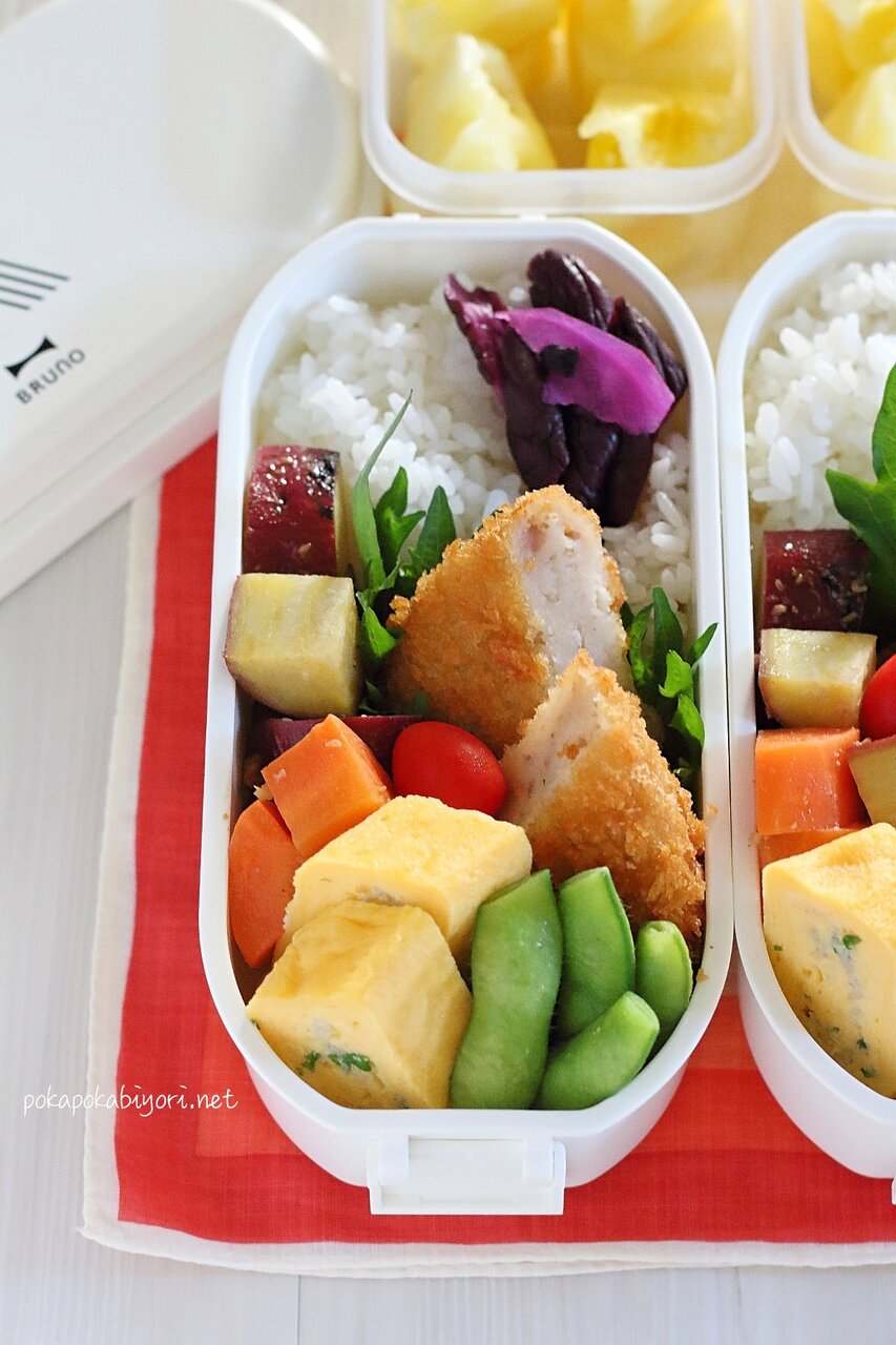 作り置きを詰めただけの楽チン弁当 コロッケ高校生弁当 ぽかぽかびより レシピ 作り方 コツ Powered By ライブドアブログ