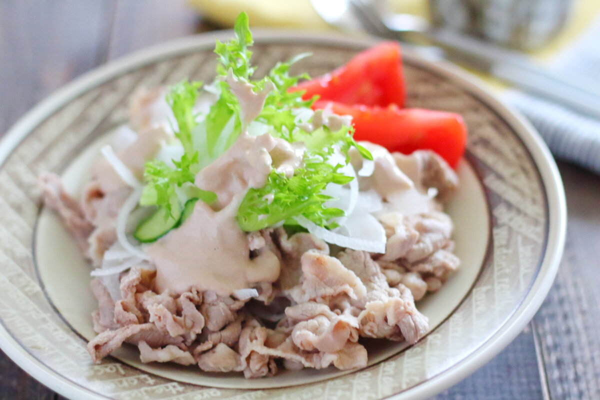 濃厚くるみ味噌ドレッシング 冷しゃぶサラダにはこれ ぽかぽかびより レシピ 作り方 コツ Powered By ライブドアブログ
