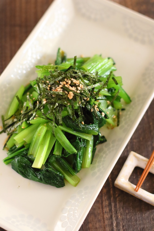 やみつき小松菜の詳しい作り方とレシピ