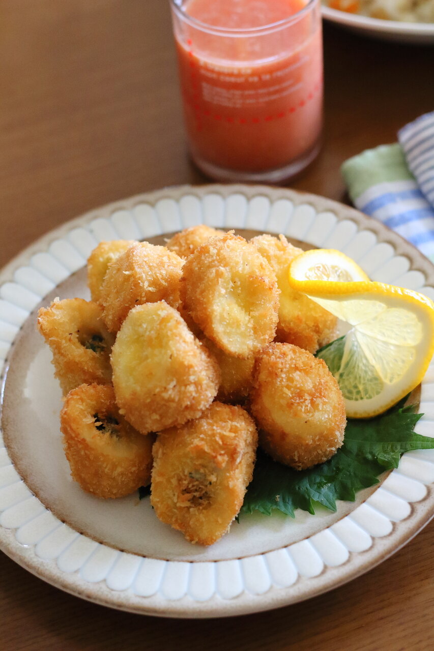 ごはん日記 ちくわのチーズフライや えびピラフ ぽかぽかびより レシピ 作り方 コツ Powered By ライブドアブログ