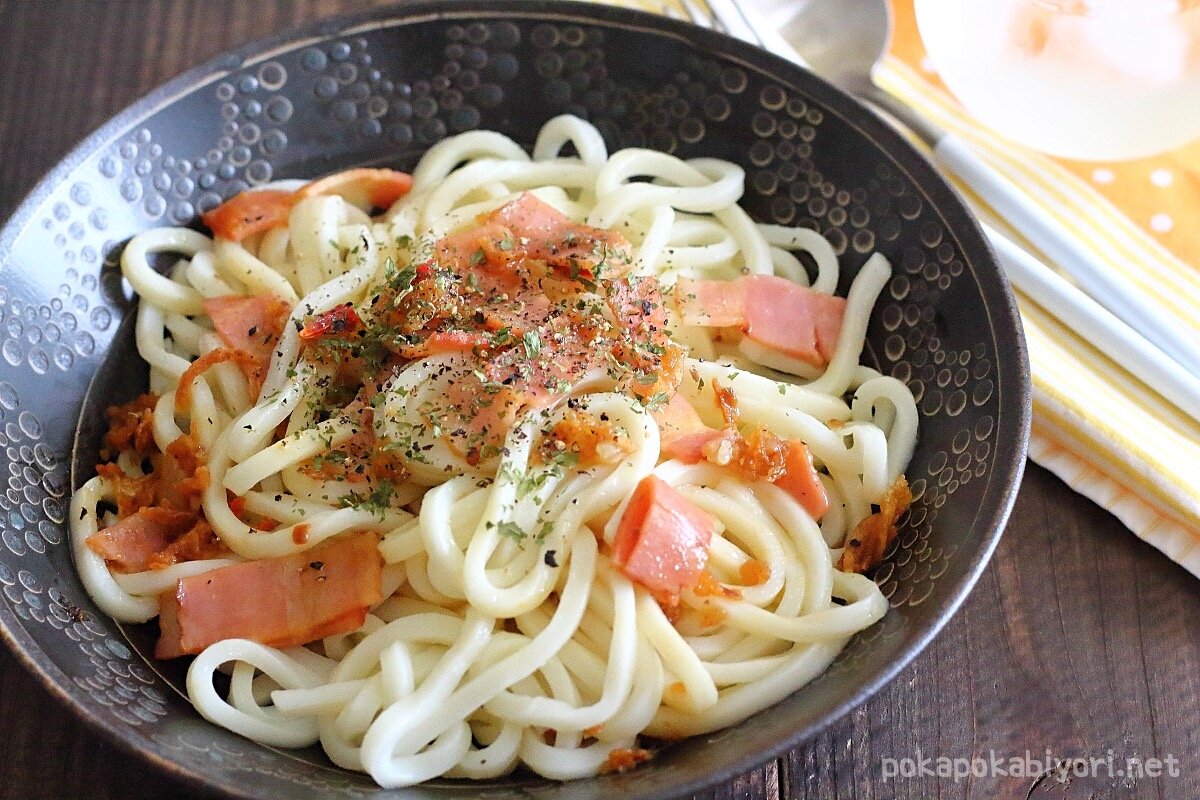 3分もかからない スピード飯 ペペロン混ぜうどん ぽかぽかびより レシピ 作り方 コツ Powered By ライブドアブログ